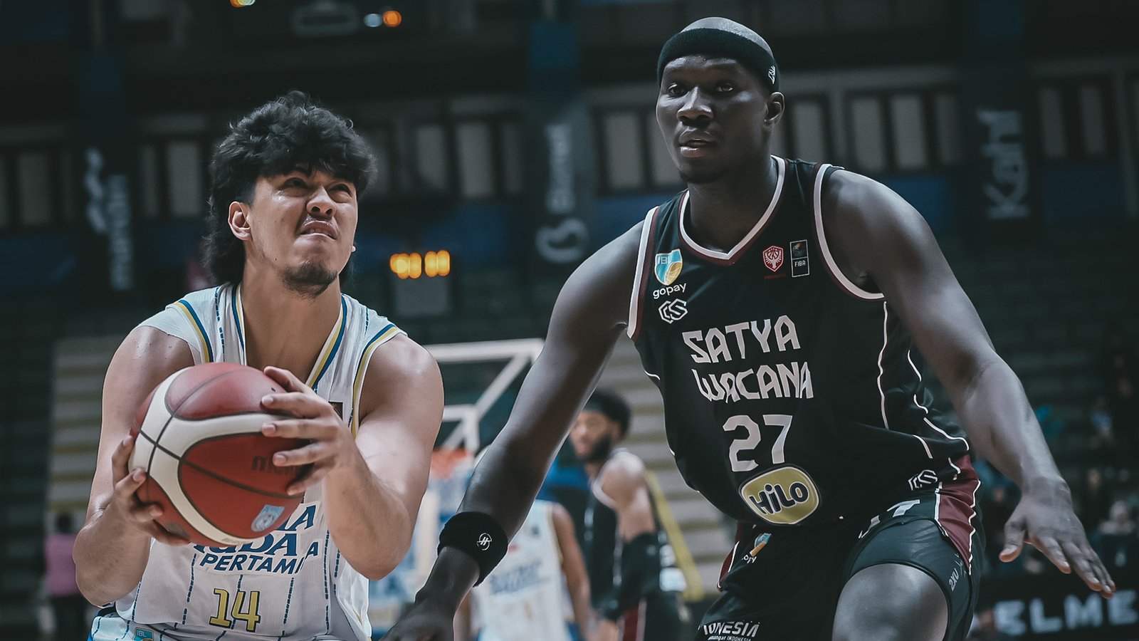 A landslide victory for Satria Muda Pertamina Bandung against Satya Wacana Salatiga