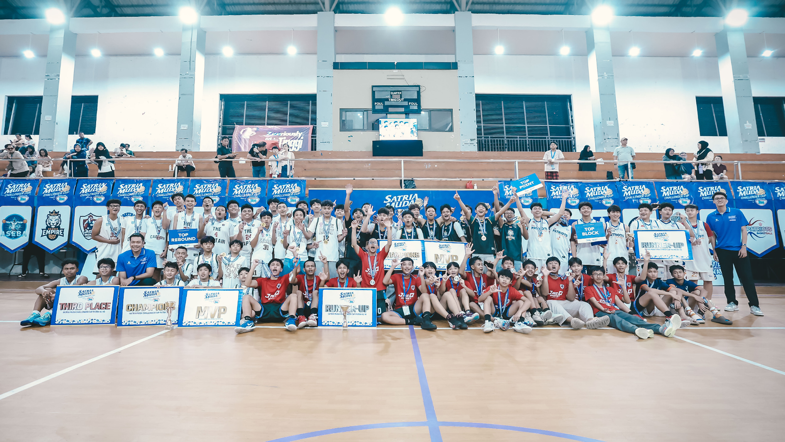 SATRIA MUDA PERTAMINA BANDUNG KEMBALI HADIRKAN SATRIA MUDA CHALLENGER CUP POWERED BY ZEE