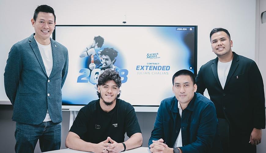 KABAR BAHAGIA, SATRIA MUDA PERTAMINA BANDUNG RESMI PERPANJANG KONTAK DENGAN JULIAN CHALIAS!